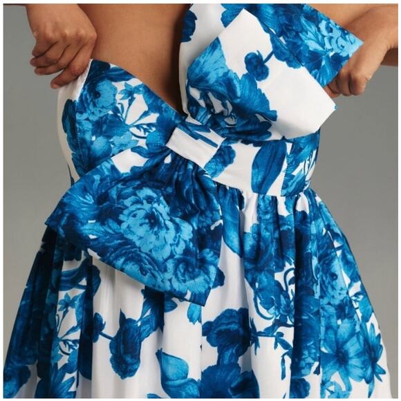 Anthropologie Atsu Sally Bow Dress Size X Large - Picture 3 of 8